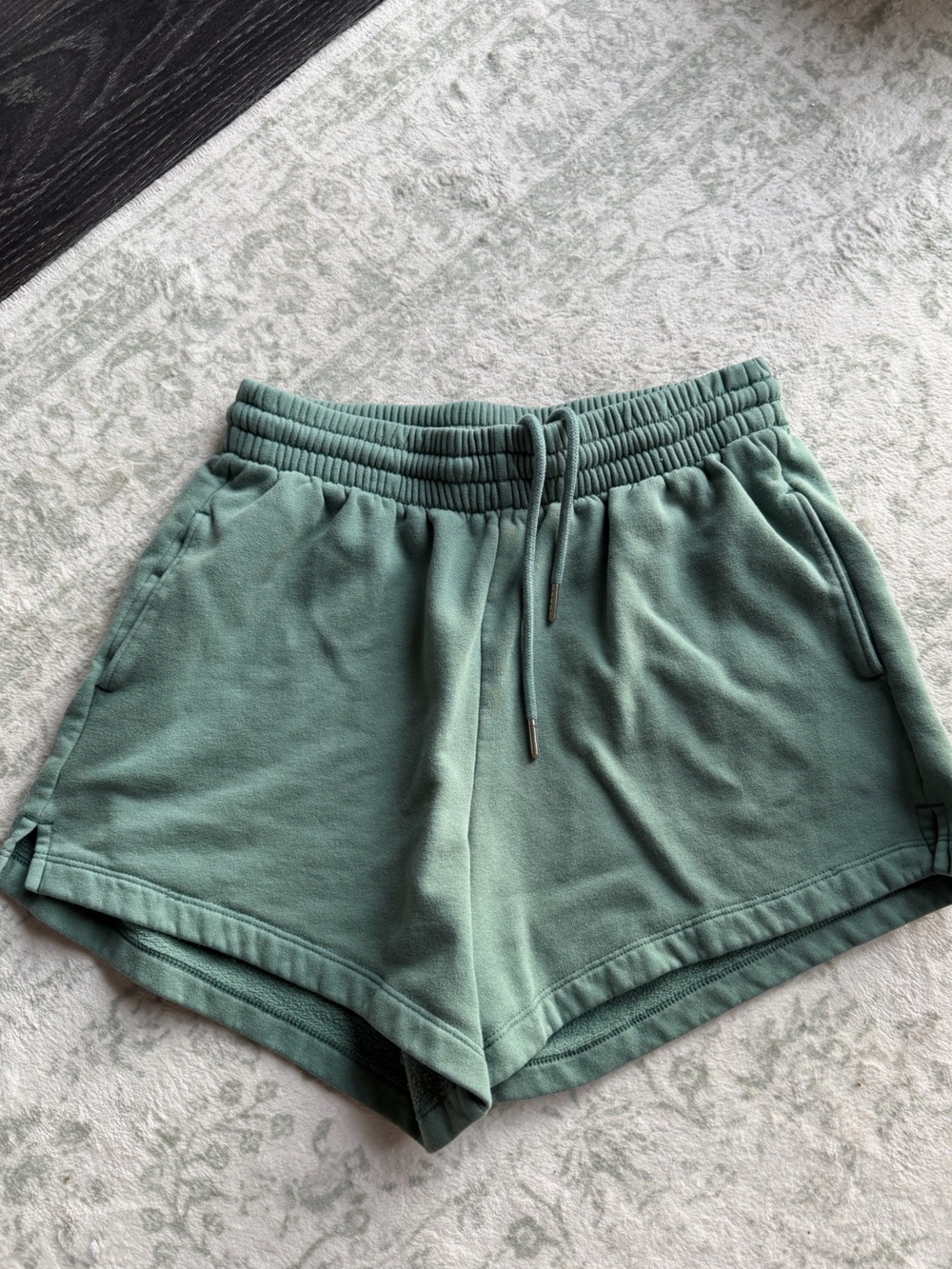 Abercrombie & Fitch Sage Green Drawstring Women’s Shorts